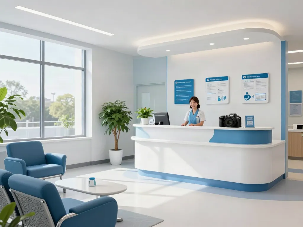 Link slot medical services and compassionate patient care at a modern health clinic.