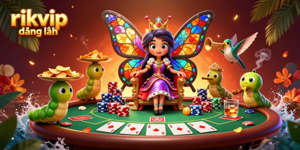 Experience incredible games and win with rikvip đăng nhập in a vibrant casino scene.