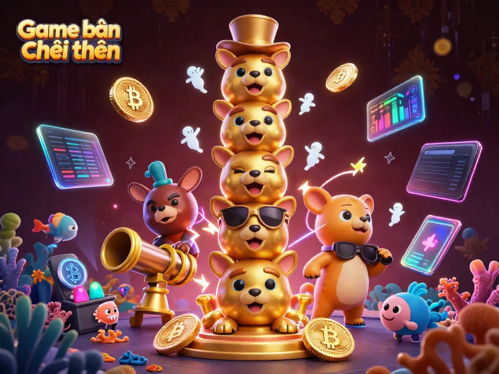 Catch big wins in Game bắn cá đổi thưởng while aiming at vibrant underwater creatures