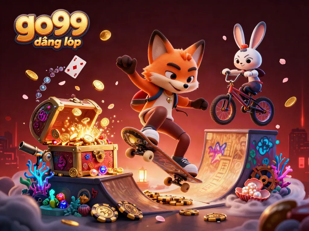 Engage with go99 đăng nhập for thrilling casino adventures with vibrant characters and action-packed scenes.
