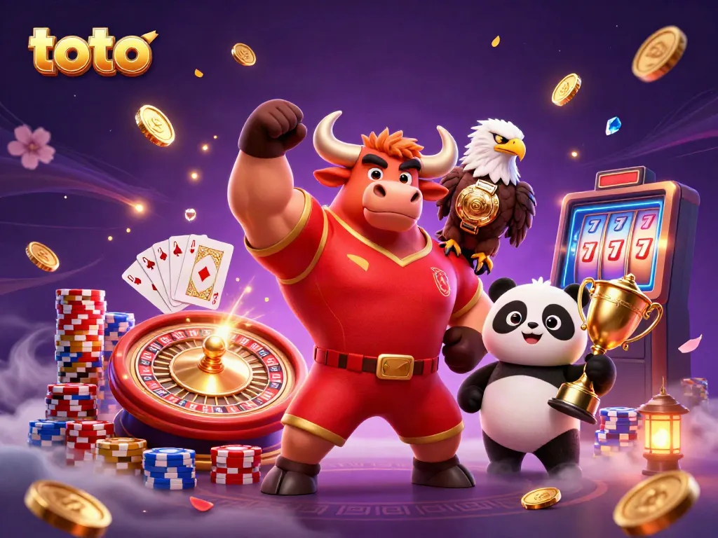 Engage in thrilling toto games with fun characters and exciting casino elements.