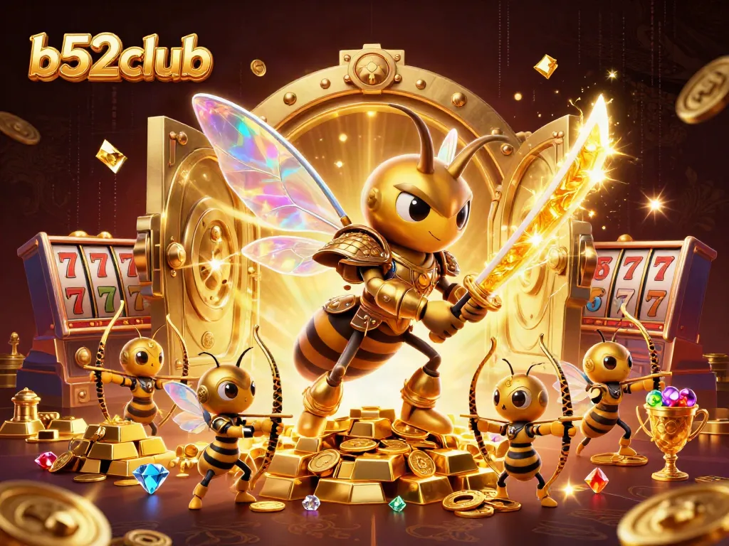 Join b52club for exciting casino adventures featuring samurai hornets and gold treasures!
